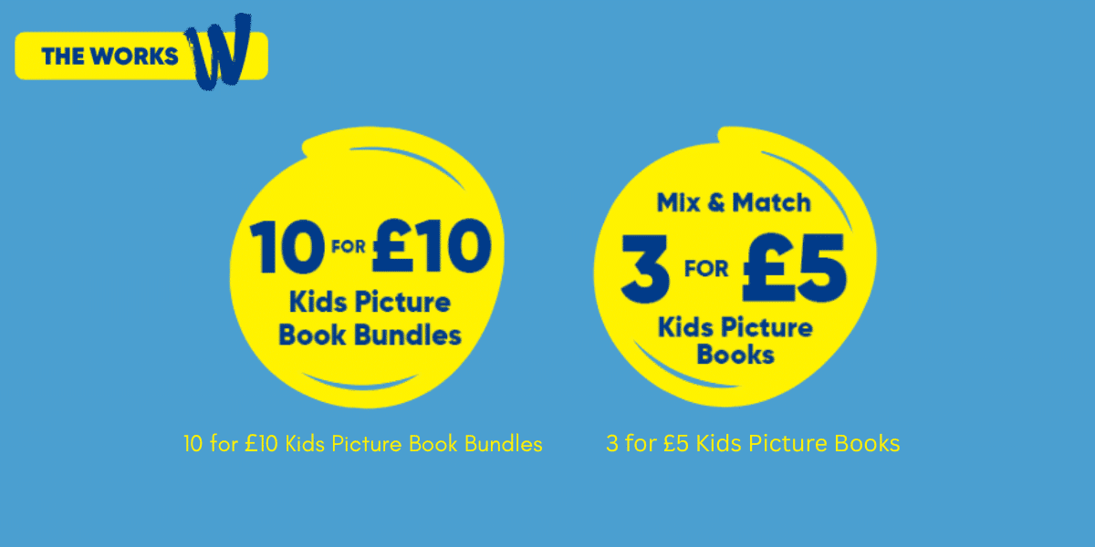 Fuel your child’s imagination with The Works’ range of picture books!